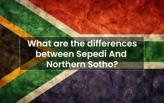 What are is the differences between sepedi and northern sotho-pretoria-fourways-capetown-durban